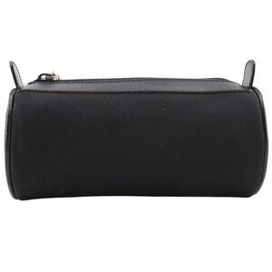 GUCCI Bamboo Pouch black Nylon canvas unisex